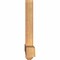 Ekena Millwork Eugene Smooth Timber Gable Bracket, Western Red Cedar, 72"W x 24"H x 3 1/2"D x 3 1/2"F, 8/12 Pitch GBW072X24X0404EUG00SWR - alternate 5